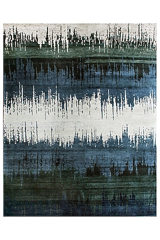 Multi-Colored Hand-Knotted Carpet by Knotty Rugs