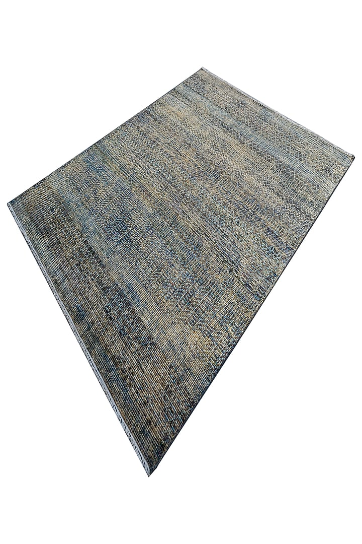 Multi-Colored Wool Hand-Knotted Carpet by Knotty Rugs at Pernia's Pop Up Shop
