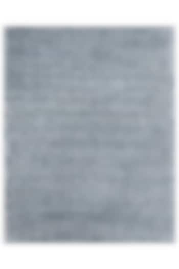Slate Grey & Ivory Hand-Knotted Carpet by Knotty Rugs