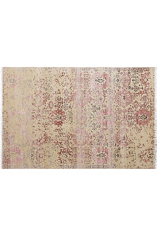 Gold Hand-Knotted Carpet by Knotty Rugs