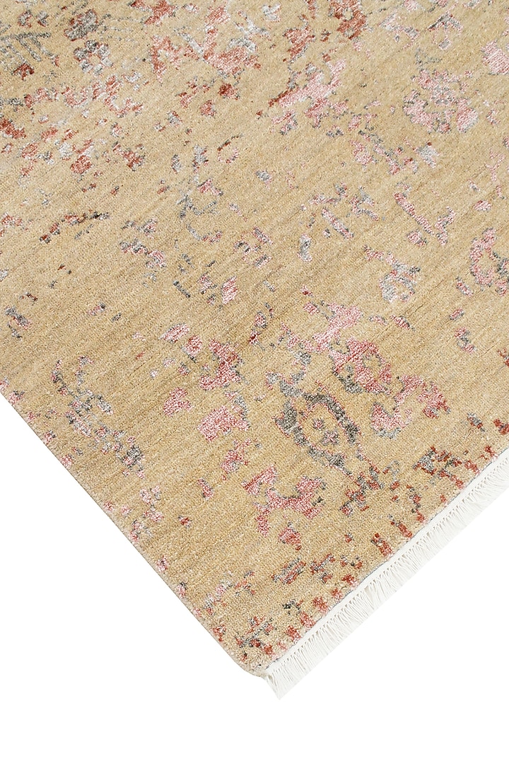 Gold Hand-Knotted Carpet by Knotty Rugs at Pernia's Pop Up Shop