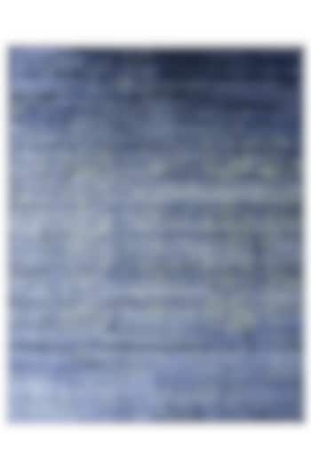 Cobalt Blue Hand-Knotted Carpet by Knotty Rugs