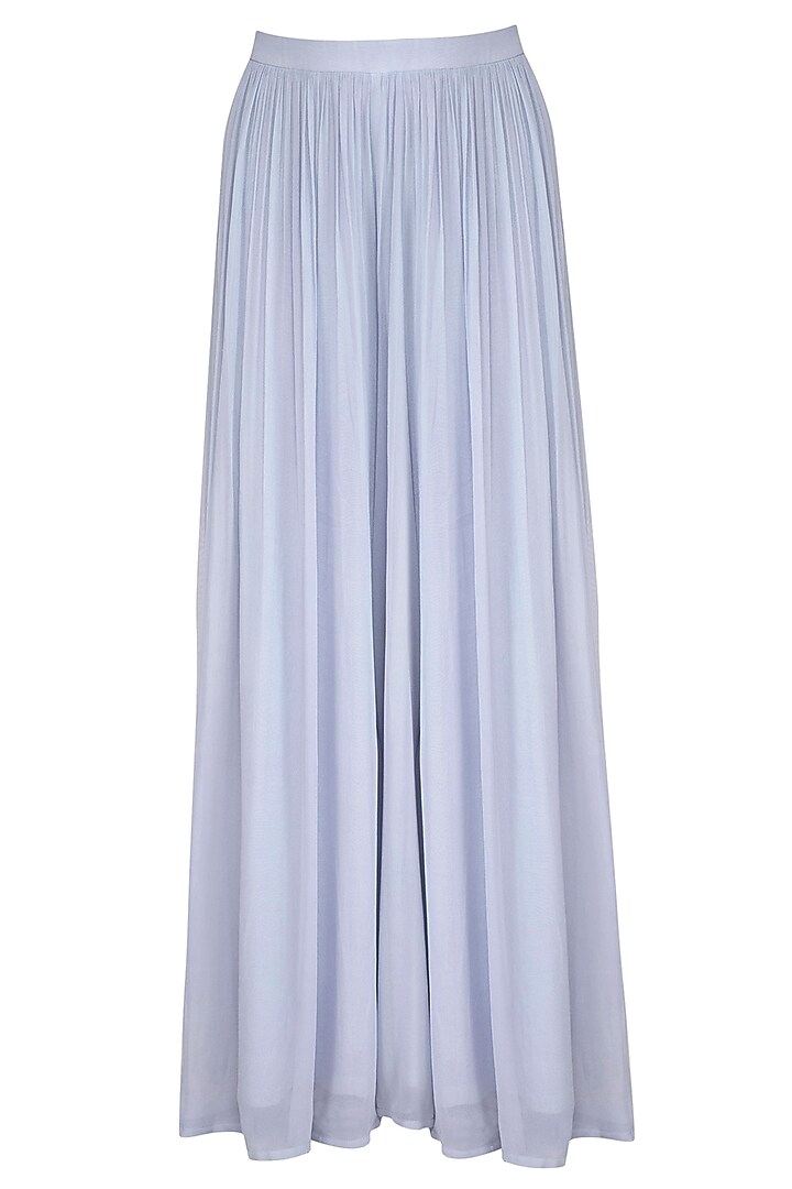 Lilac Embroidered Party Wear Sharara Set by K-ANSHIKA Jaipur at Pernia's Pop Up Shop