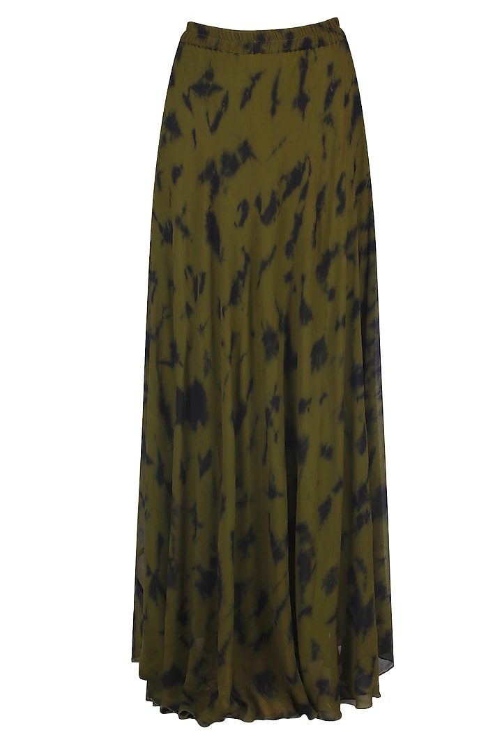 Black gota patti work C cut kurta with skirt available only at Pernia's Pop Up Shop.