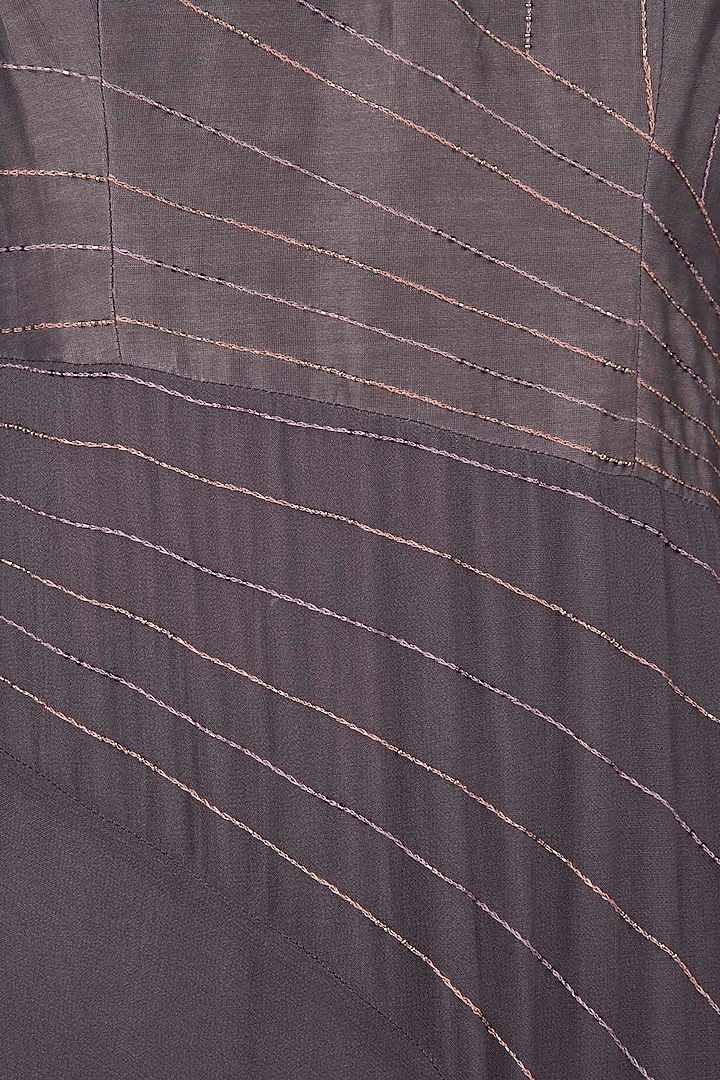Dusty violet assymetrical tunic available only at Pernia's Pop Up Shop.