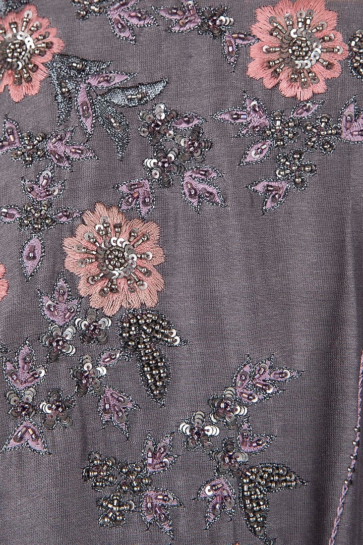 Dusty violet assymetrical tunic available only at Pernia's Pop Up Shop.