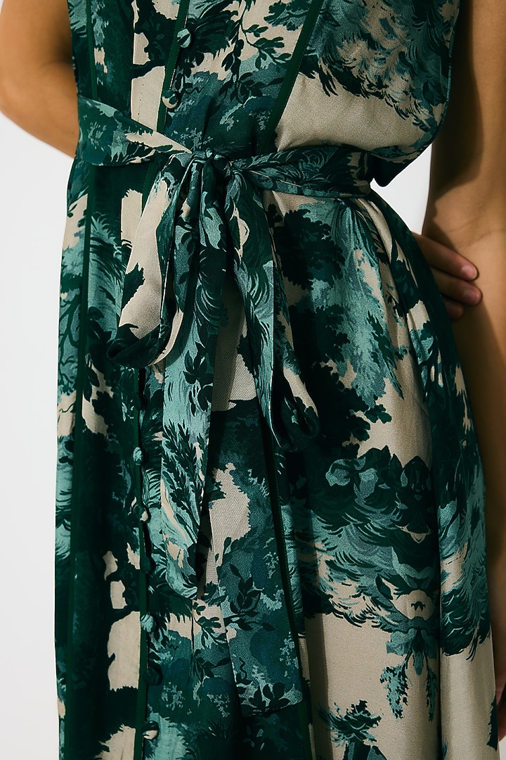 green floral maternity dress Secret garden - Oasis
