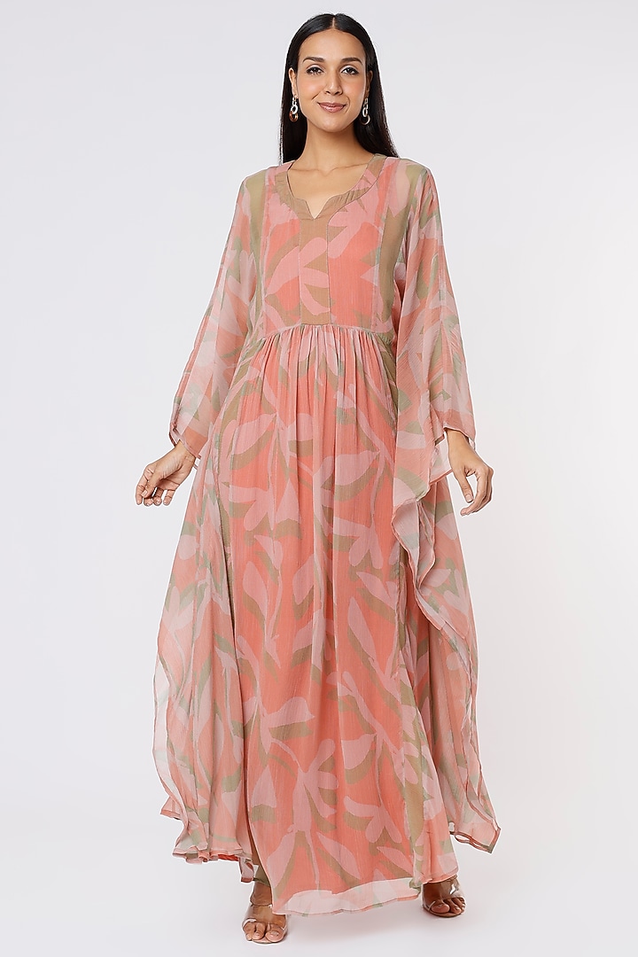 Pink Floral Summer Dress by Koai at Pernia's Pop Up Shop