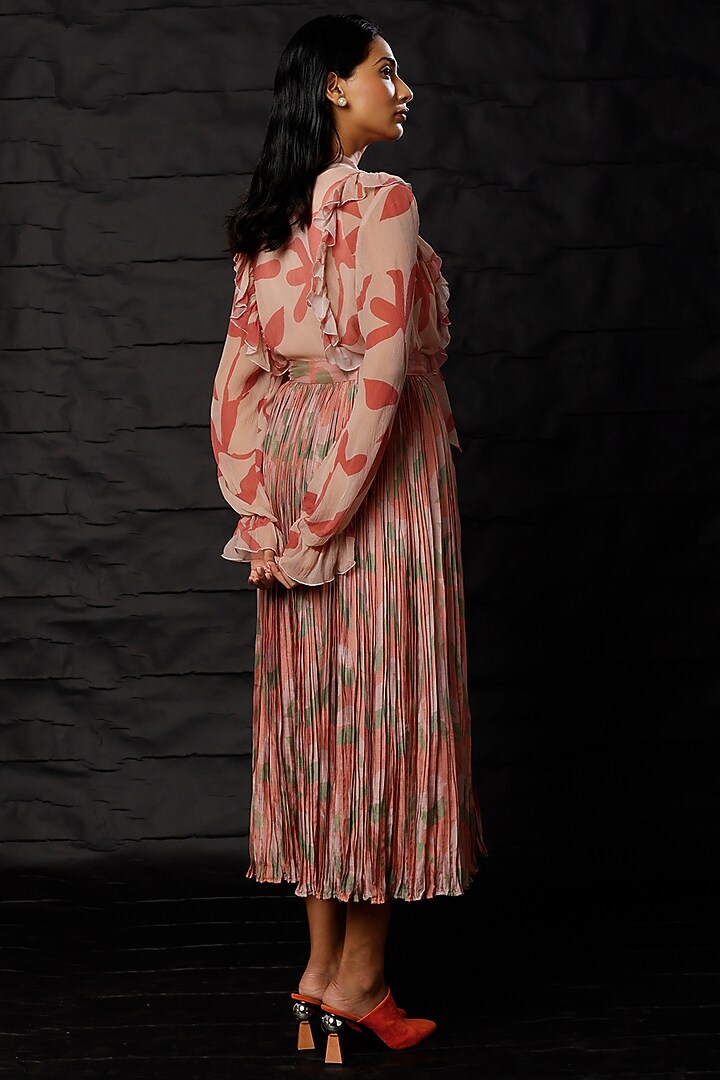 Pink & Peach Printed Top by Koai at Pernia's Pop Up Shop