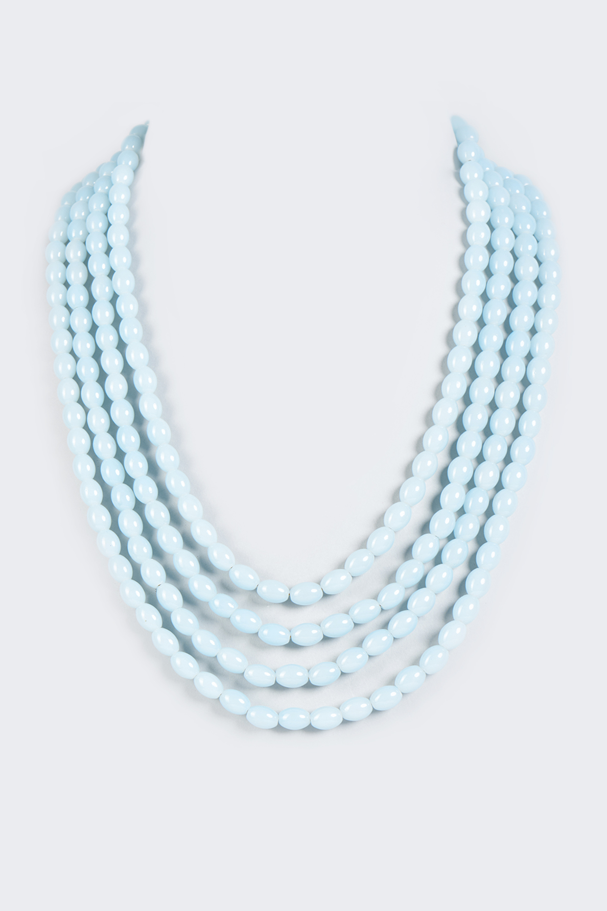 Aqua Moti Mala by KORA BY NILESH MITESH at Pernia's Pop Up Shop