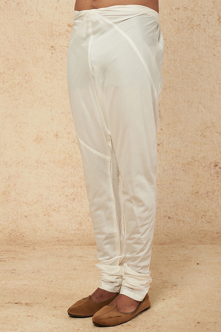 Pearl Olive Embroidered Bundi Jacket With Kurta Set by KORA BY NILESH MITESH at Pernia's Pop Up Shop