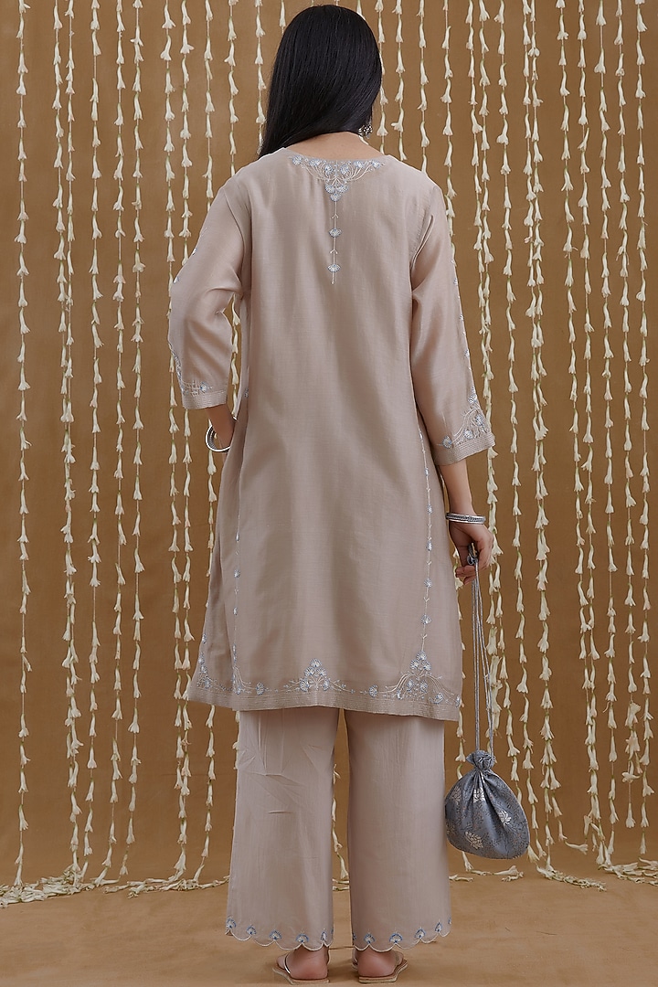 Mocha Blend Kurta Set main image 1