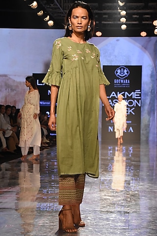 Buy Olive Green Skirts for Women by AJIO Online