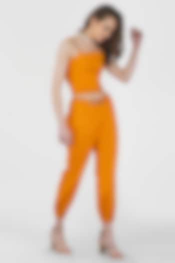 Mustard Gold Tube Top by Kovet at Pernia's Pop Up Shop