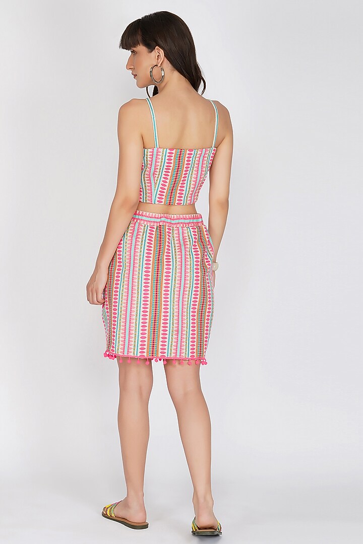 Multi-Colored Cotton Loom Tube by Kovet at Pernia's Pop Up Shop