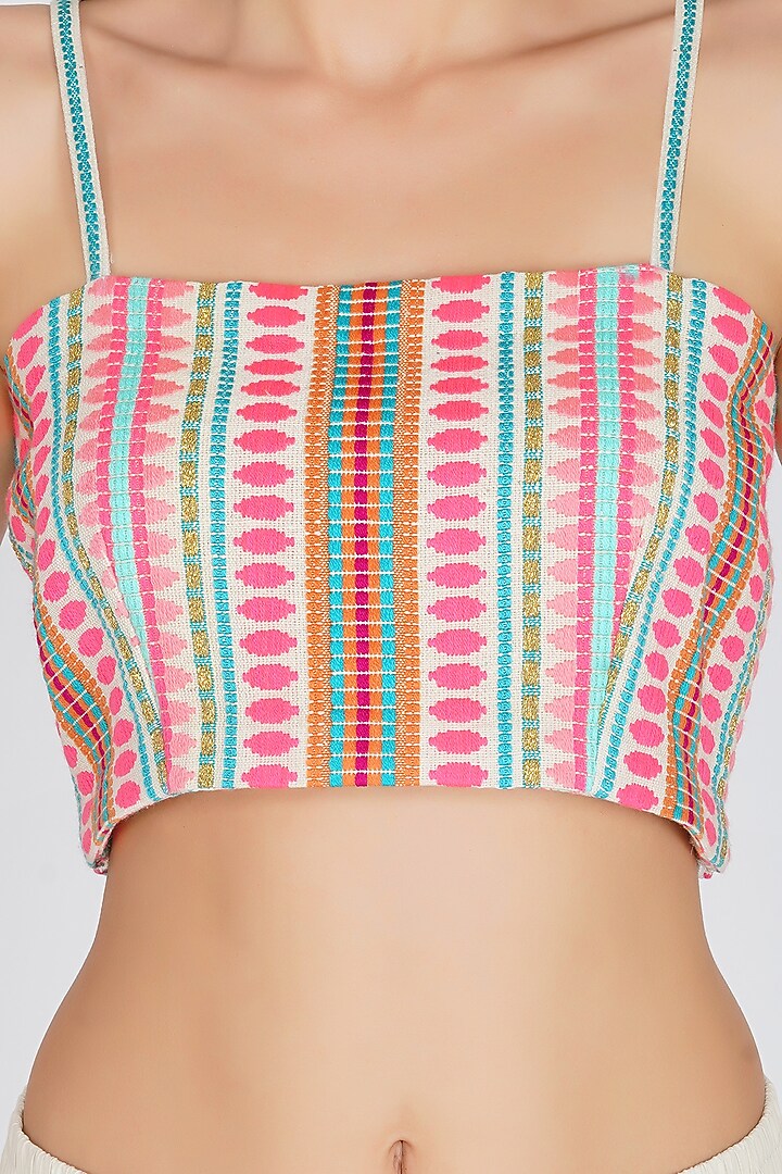 Multi-Colored Cotton Loom Tube by Kovet at Pernia's Pop Up Shop