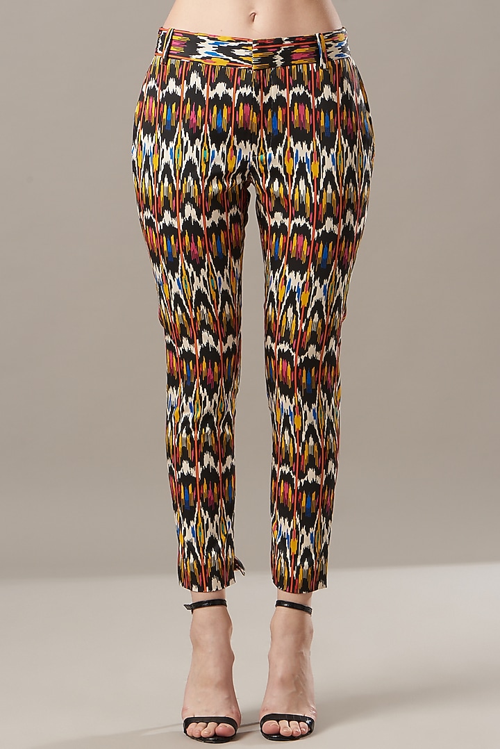 Multi-Colored Printed Blazer Set by Kovet at Pernia's Pop Up Shop