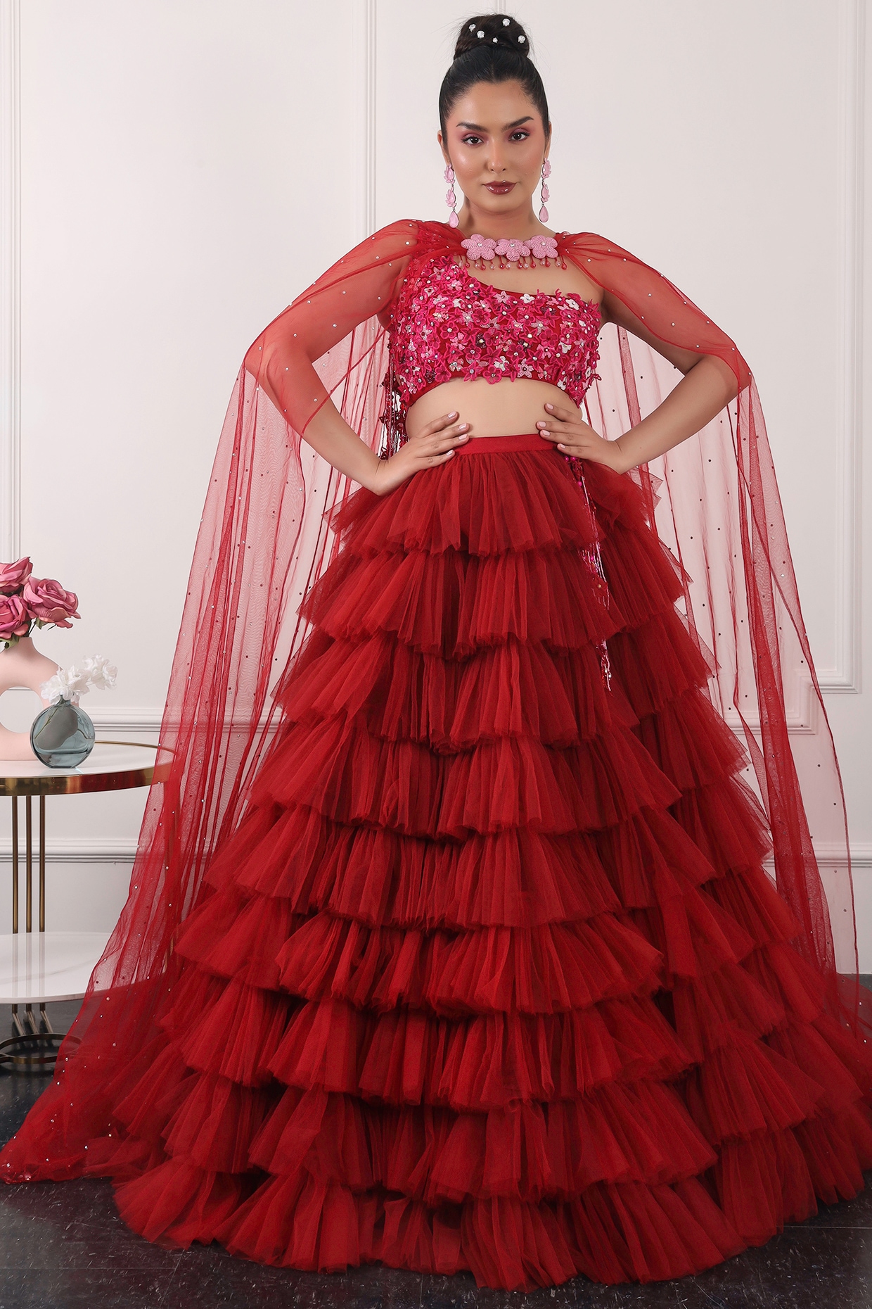 Trending: Ruffle Lehengas For The Millennial Brides-To-be | Wedding lehenga  designs, Designer dresses indian, Bridal lehenga