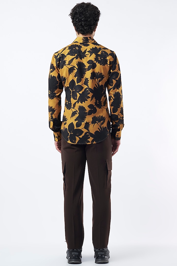 Brown Volvo Pant Set by Krish Sanghvi at Pernia's Pop Up Shop