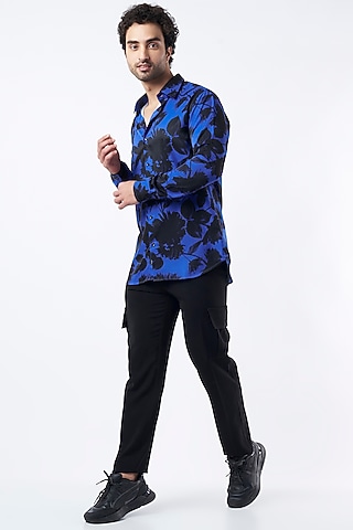 Black Volvo Pant Set by Krish Sanghvi