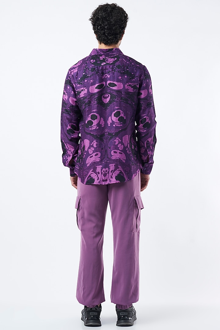 Purple Volvo Pant Set by Krish Sanghvi at Pernia's Pop Up Shop