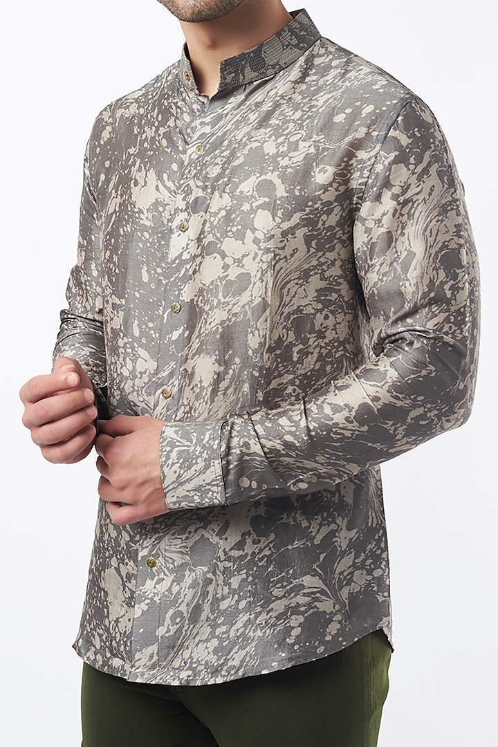Olive Green Volvo Pant Set by Krish Sanghvi at Pernia's Pop Up Shop