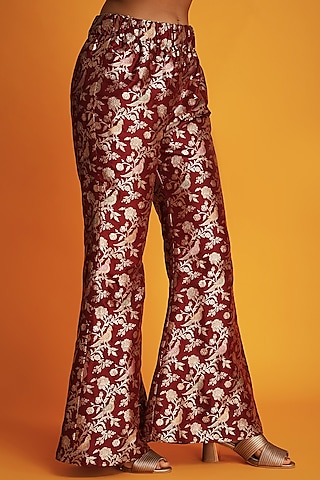 Buy latest Ash womens flared trousers online in india – Marquee