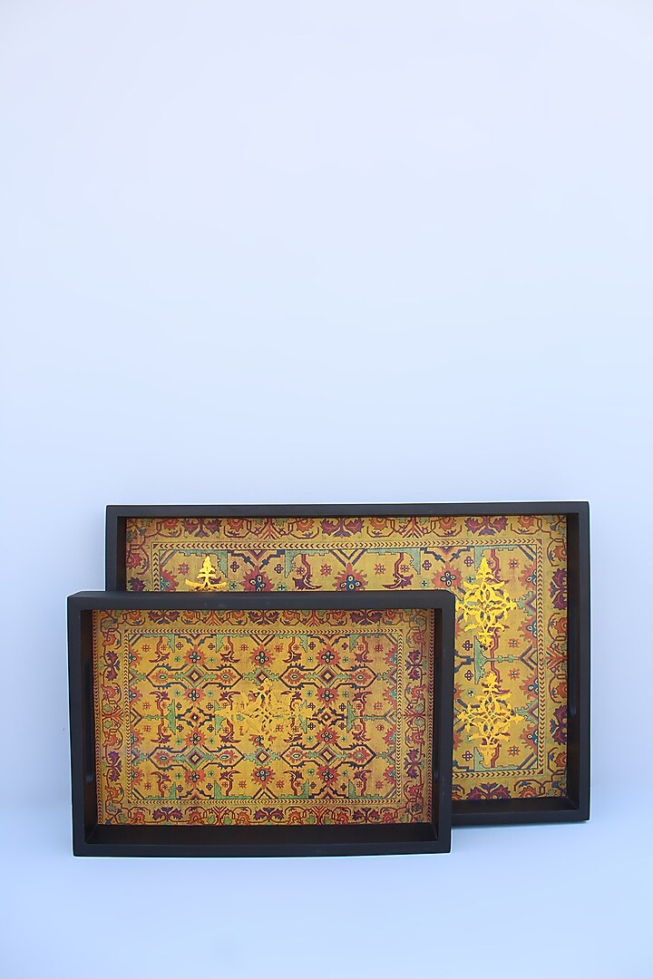 Brown Wooden Tray by Karo at Pernia's Pop Up Shop
