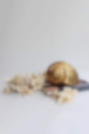 Golden Totem Snail & Shell Showpiece by Karo