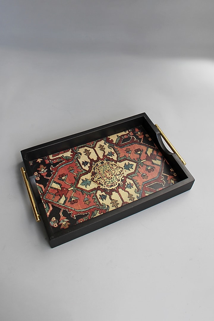 Multi-Colored MDF Handcrafted Tray by Karo at Pernia's Pop Up Shop