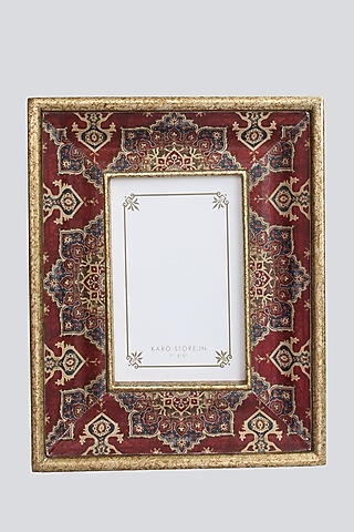 Maroon Wooden Photo Frame by Karo