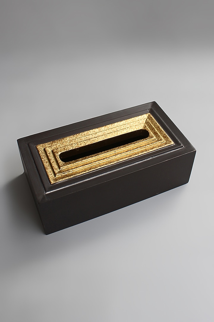 Brown Artisan Tissue Box by Karo at Pernia's Pop Up Shop