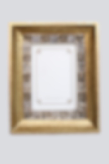 Gold Double Textured Photo Frame by Karo