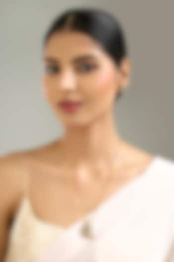 Gold Finish Kundan Polki Pendant Necklace Set by Kreart at Pernia's Pop Up Shop