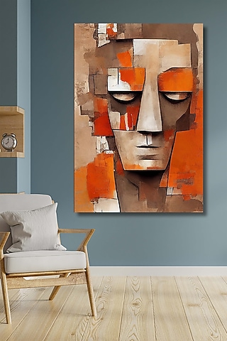 Multi-Colored Archival Paper Abstract Wall Art by Krutik