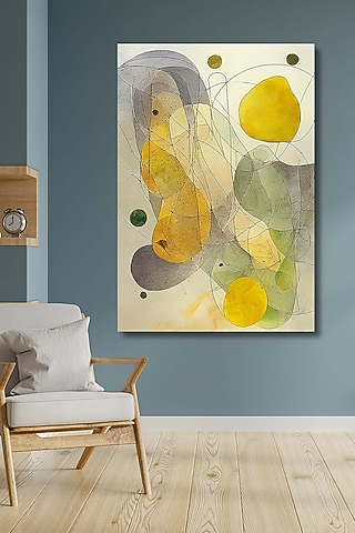 Multi-Colored Archival Paper Wall Art by Krutik