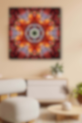 Multi-Colored Archival Paper Mandala Wall Art Painting by Krutik at Pernia's Pop Up Shop