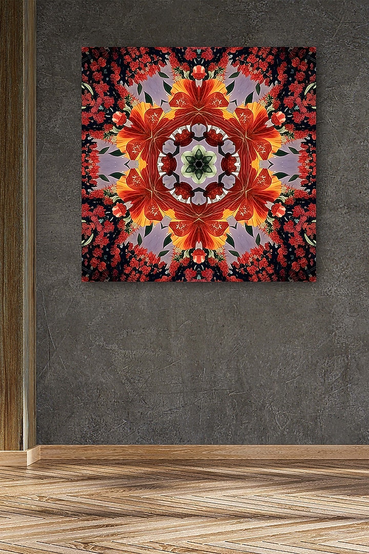 Multi-Colored Archival Paper Mandala Wall Art Painting by Krutik at Pernia's Pop Up Shop