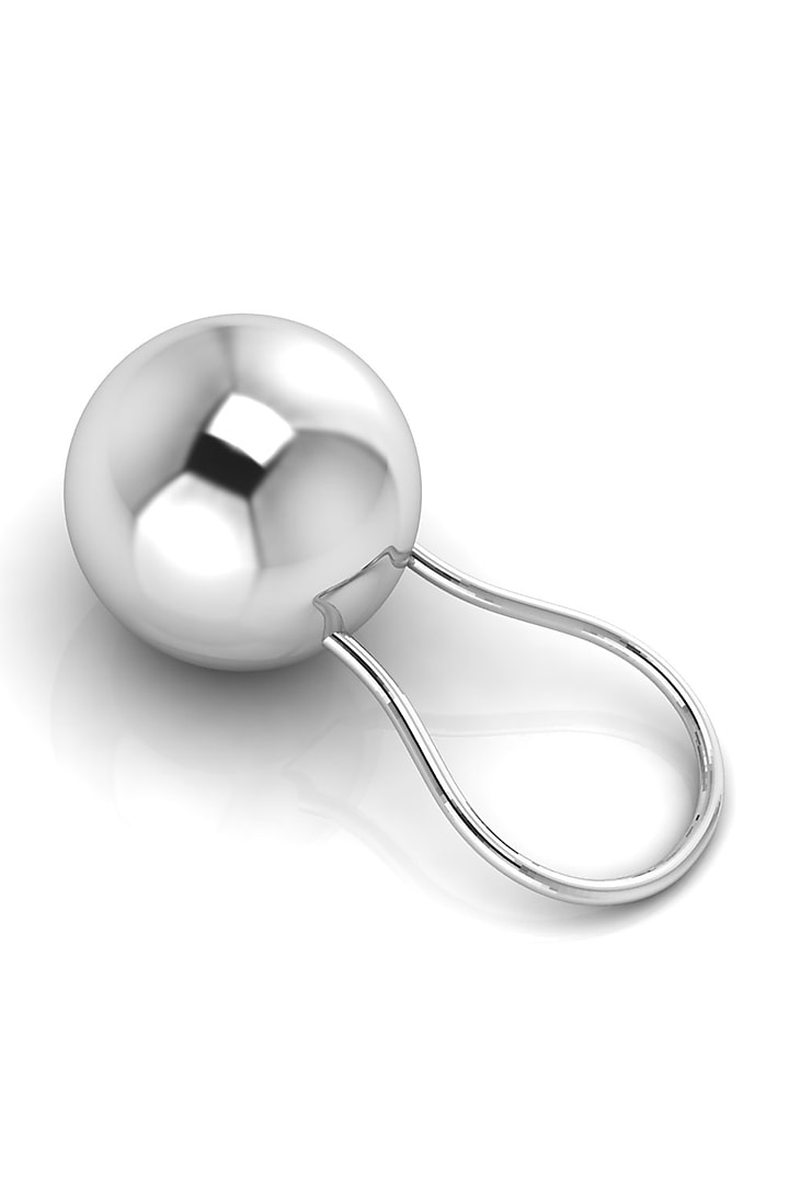 Sterling Silver Ball Baby Rattle by KRYSALIIS KIDS at Pernia's Pop Up Shop