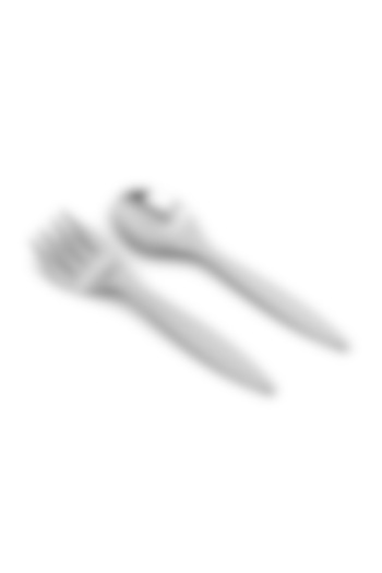 Sterling Silver Baby Spoon & Fork Set by KRYSALIIS KIDS at Pernia's Pop Up Shop