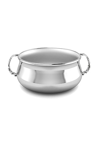 Sterling Silver Baby Porringer by KRYSALIIS KIDS
