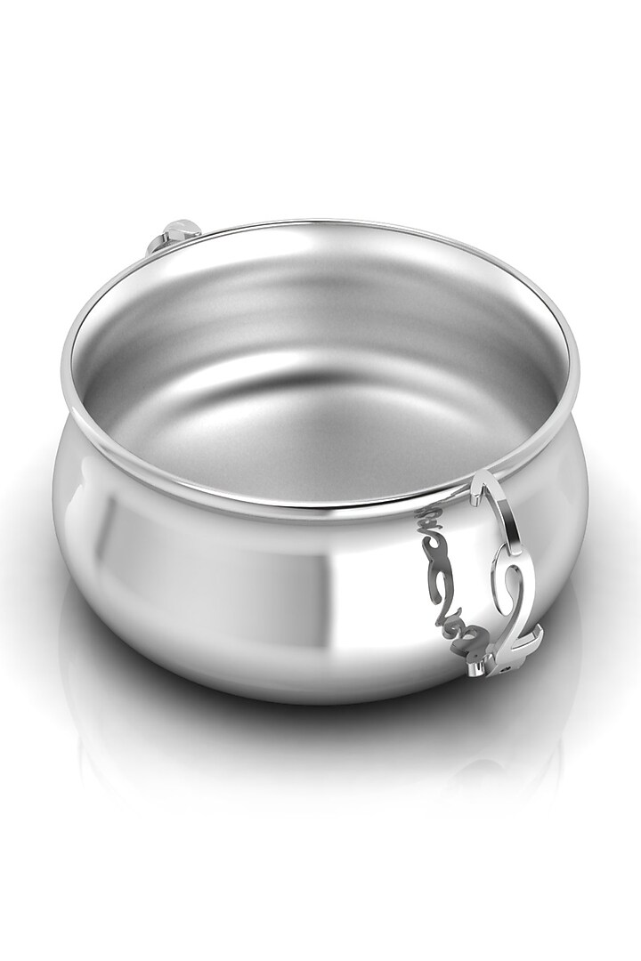Sterling Silver Baby Porringer by KRYSALIIS KIDS at Pernia's Pop Up Shop