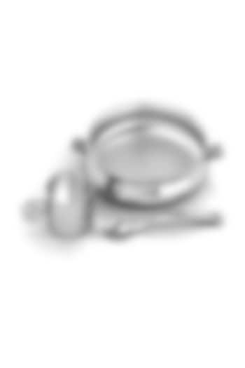 Sterling Silver Baby Dinner Set by KRYSALIIS KIDS at Pernia's Pop Up Shop