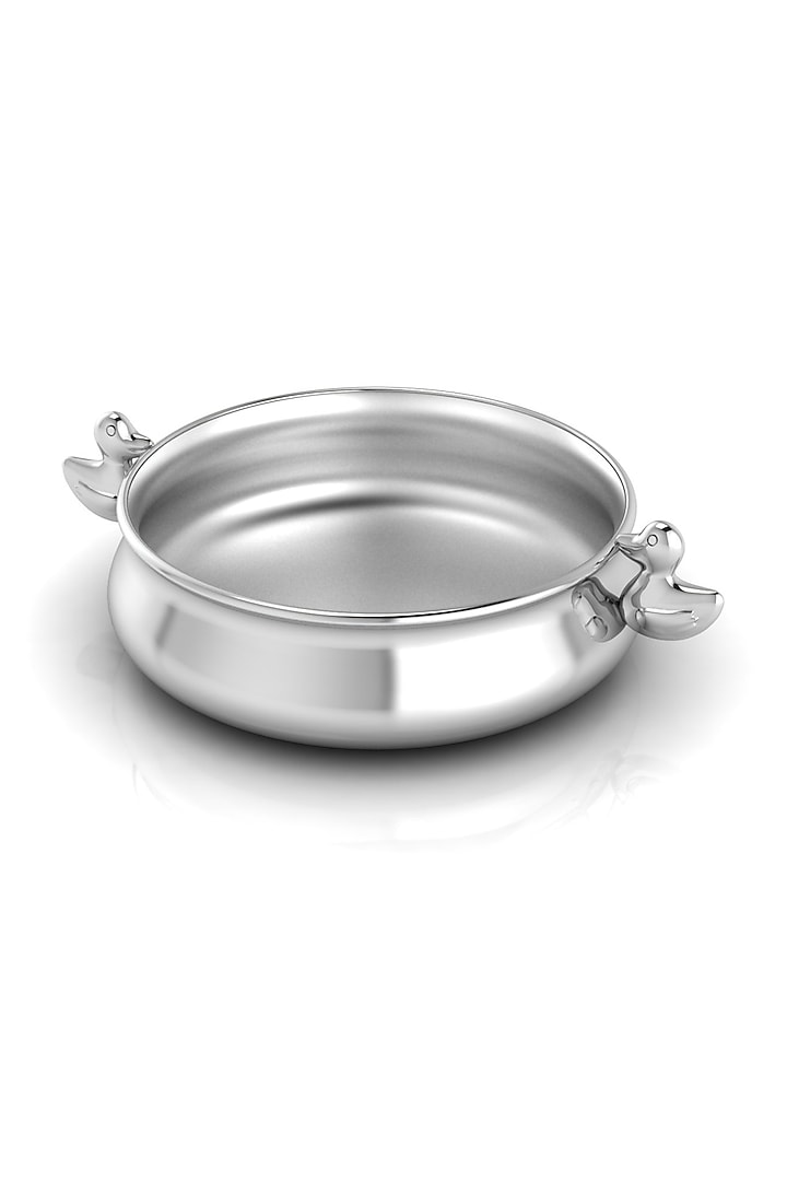Sterling Silver Baby Dinner Set by KRYSALIIS KIDS at Pernia's Pop Up Shop