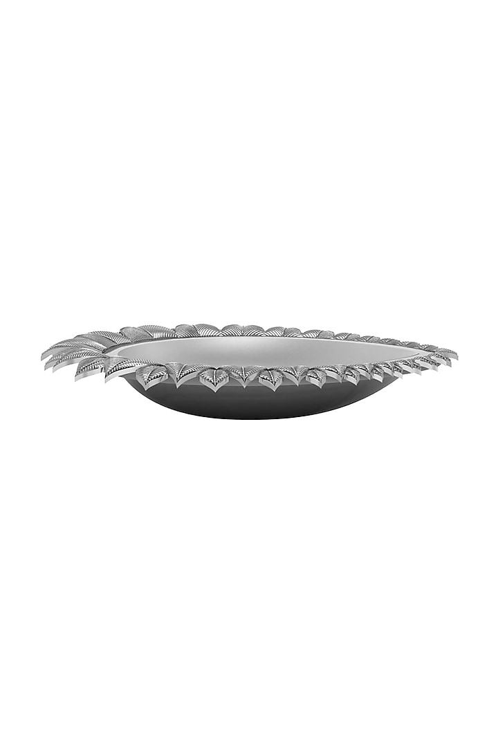 Pure Silver Plated Diya by KRYSALIIS HOME at Pernia's Pop Up Shop