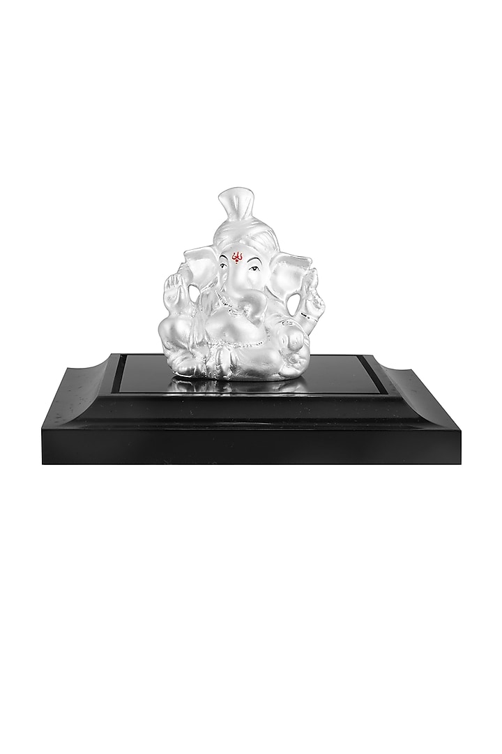 Pure Silver Lord Ganesha Idol by KRYSALIIS HOME at Pernia's Pop Up Shop