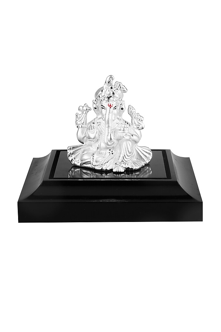Pure Silver Lord Ganesha Idol by KRYSALIIS HOME at Pernia's Pop Up Shop