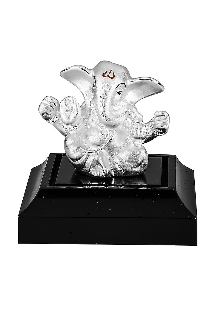 Pure Silver Lord Ganesha Idol by KRYSALIIS HOME at Pernia's Pop Up Shop