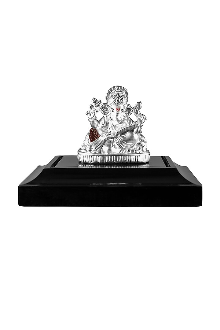 Pure Silver Lord Ganesha Idol by KRYSALIIS HOME at Pernia's Pop Up Shop
