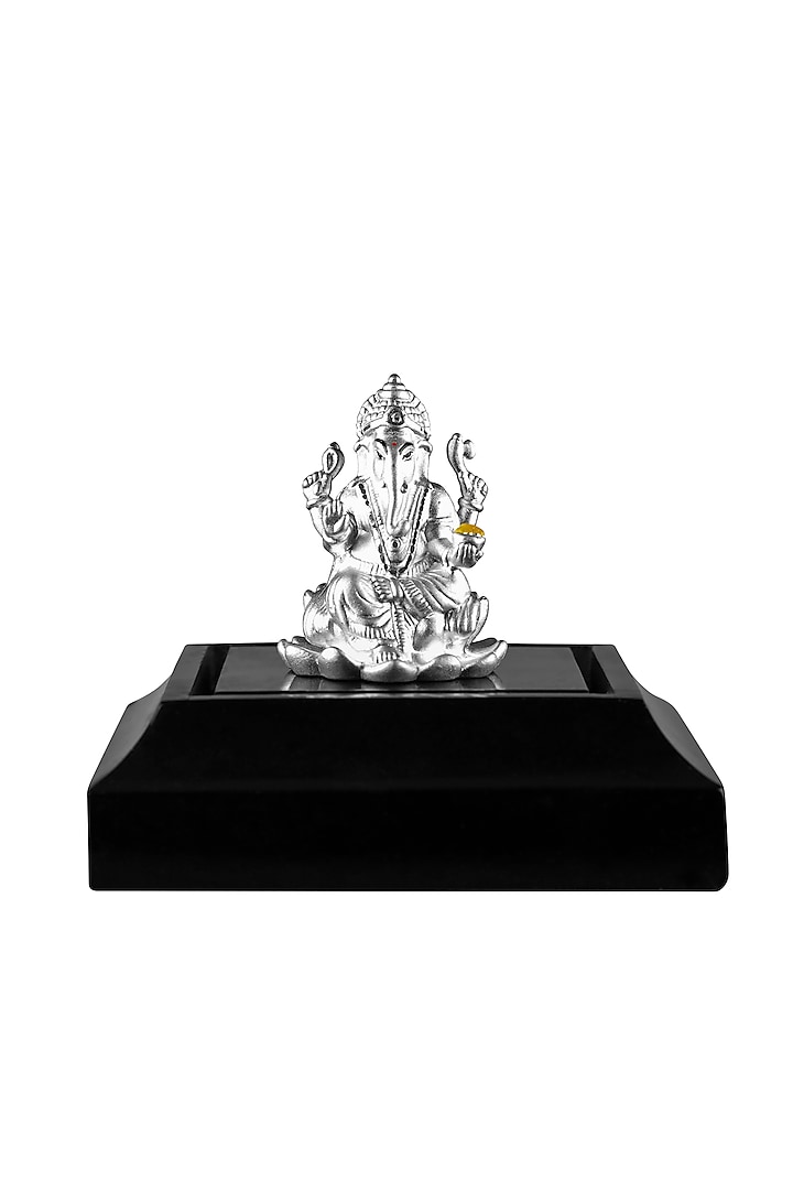 Pure Silver Lord Ganesha Idol by KRYSALIIS HOME at Pernia's Pop Up Shop